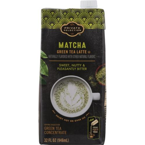 Private Selection Matcha Green Tea Latte Concentrate 32 fl oz
