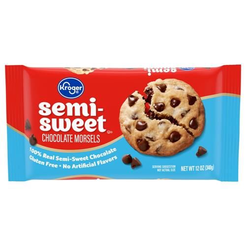 Kroger Semi Sweet Chocolate Baking Chips 12 oz