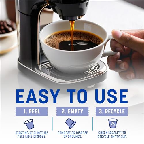 Kroger French Vanilla Light Roast Coffee Pods 12 ct