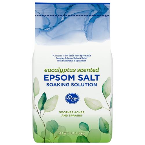 Kroger Soothe Eucalyptus Epsom Salt 3 lb
