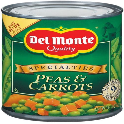 Del Monte Peas & Carrots, 14.5 Oz