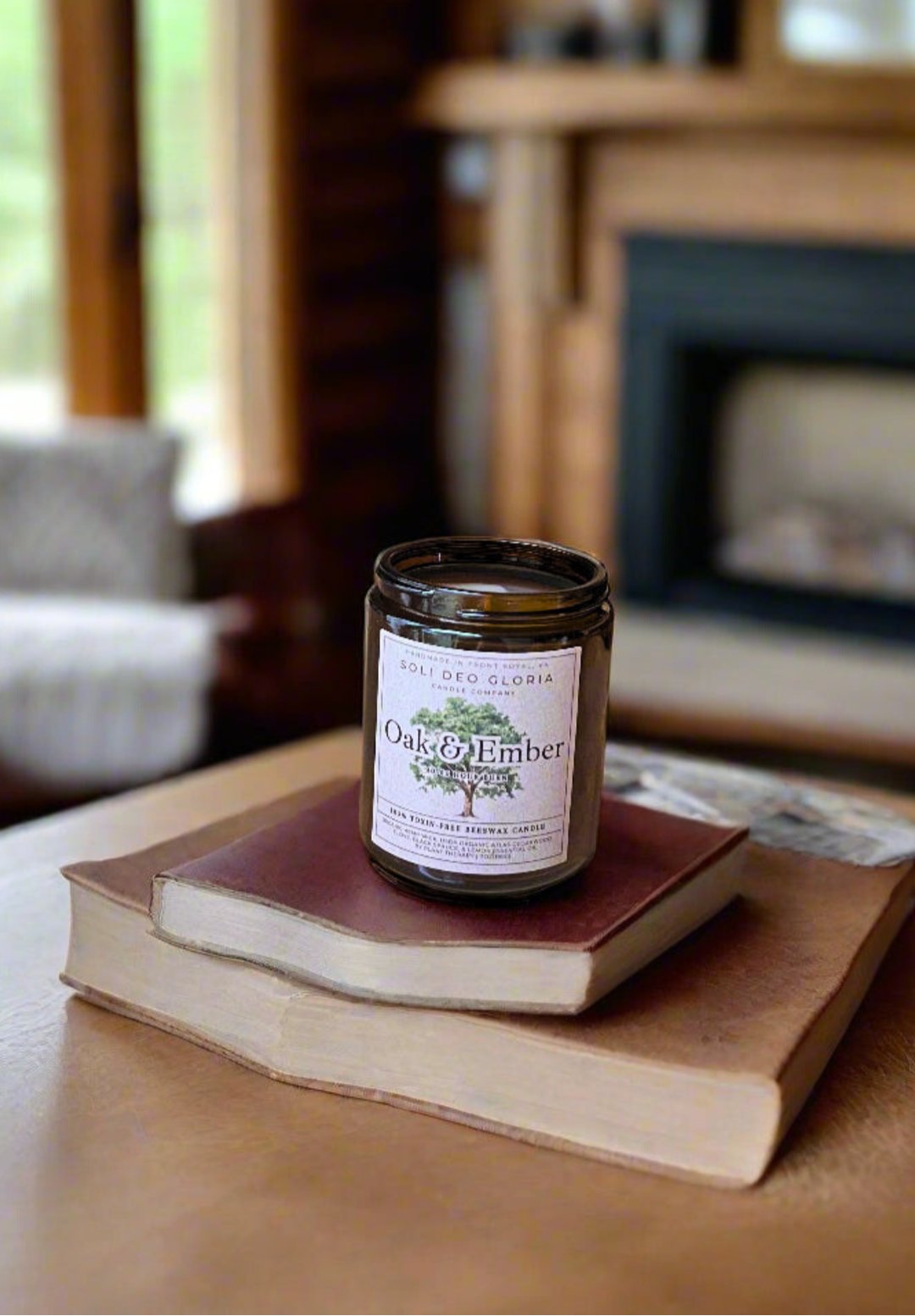 Relaxation Beeswax Candle Gift Set | Oak & Ember & Solace & Stone