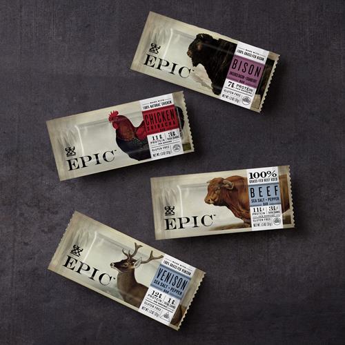 Epic Protein Bars, Chicken Sriracha, Keto And Paleo Friendly, 1.3 Oz, 4 Ct