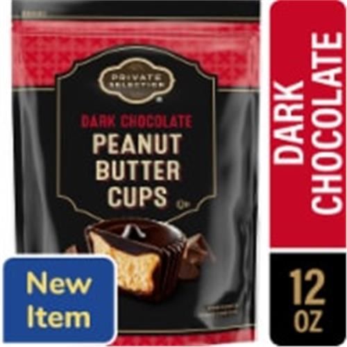 Private Selection Candy Cup Dark Chocolate 12 oz
