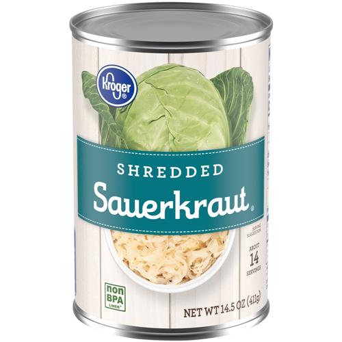Kroger Shredded Sauerkraut 14.5 oz