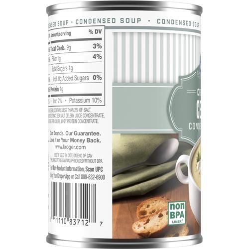 Kroger Cream of Celery Condensed Soup 10.5 oz