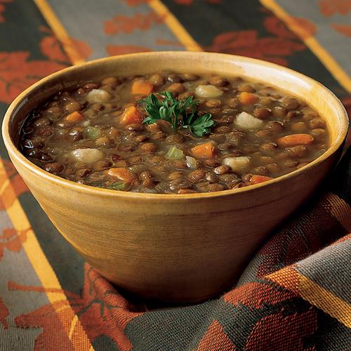 Amy’S Soup, Vegan Lentil Soup, Light In Sodium, Gluten Free, Made With Organic Green Lentils And Vegetables, Canned Soup, 14.5 Oz