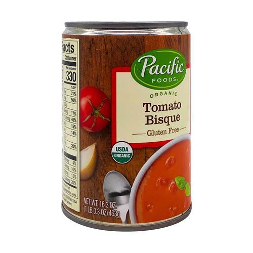 Pacific Foods, Soup Tomato Bisque Organic, 16.3 Ounce