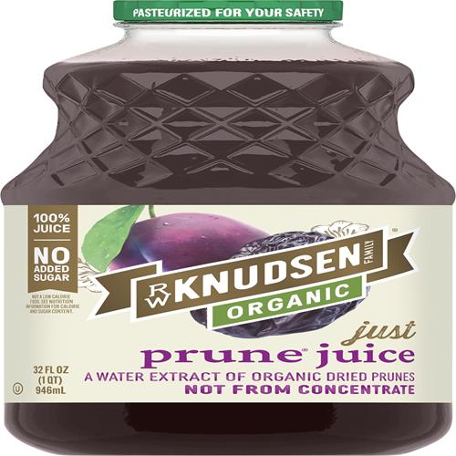 R.W. Knudsen, Organic Just Prune Juice, 32 Fl Oz Bottle