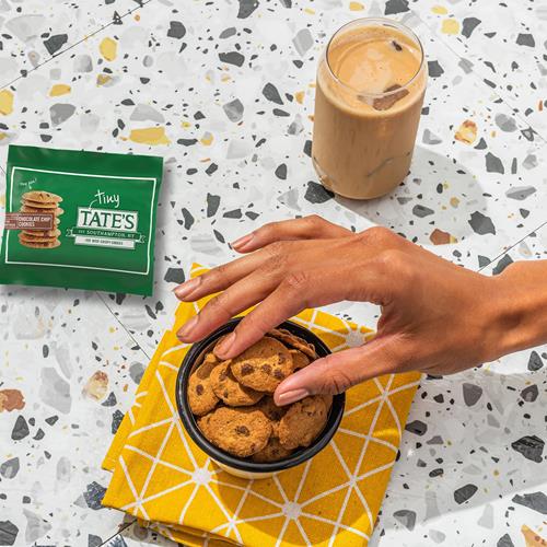 Tates Bake Shop Tiny Chocolate Chip Cookies, 10 Snack Packs