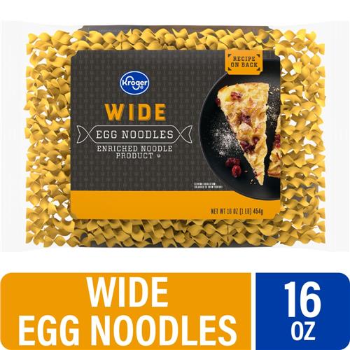 Kroger Wide Egg Noodles 16 oz