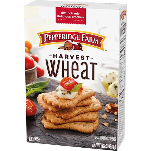 Pepperidge Farm Harvest Wheat Crackers, 10.25 Oz Box