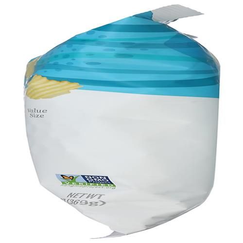 Whole Foods Market Potato Chips Rippled Sea Salt - Party Size, 13 Ounce