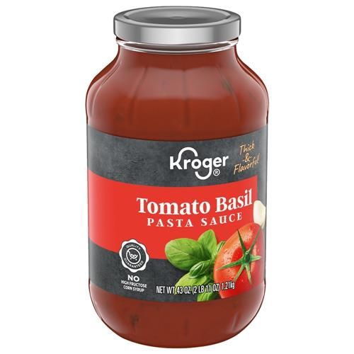 Kroger Tomato Basil Pasta Sauce 43 oz