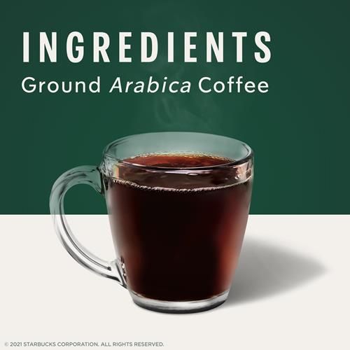 Starbucks K-Cup Coffee Pods, Dark Roast Coffee, Caffè Verona, 100% Arabica, 1 Box (10 Pods)