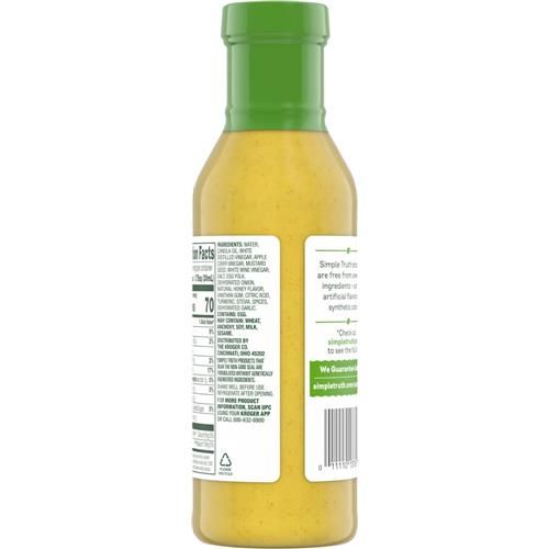 Simple Truth No Sugar Dijon & Honey Salad Dressing 12 fl oz