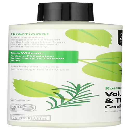 Whole Foods Market Volume & Thickness Conditioner, Rosemary Mint, 16 Fl Oz