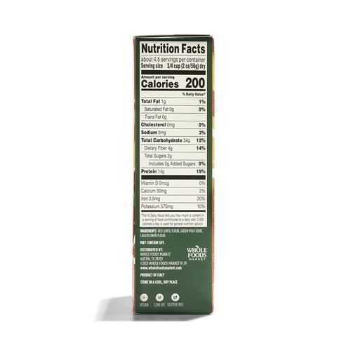 Whole Foods Market, Pasta Penne Vegetable, 8.8 Ounce