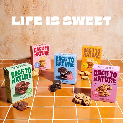 Back To Nature Golden Creme Sandwich Cookies - Dairy Free, Non-Gmo, Made With Wheat Flour, Delicious & Quality Snacks, 8.25 Ounce