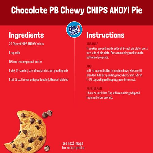 Chips Ahoy! Chewy Chocolate Chip Cookies, Family Size, 19.5 Oz