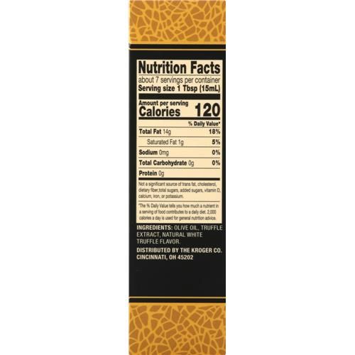 Private Selection White Truffle Infused Olive Oil 3.4 fl oz