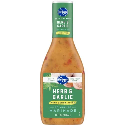 Kroger Herb & Garlic Marinade 12 fl oz