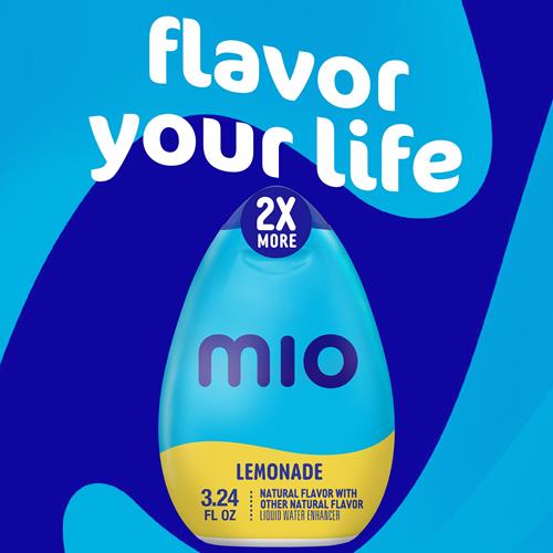 Mio Lemonade Naturally Flavored With Other Natural Flavor Liquid Water Enhancer, 3.24 Fl Oz Bottle