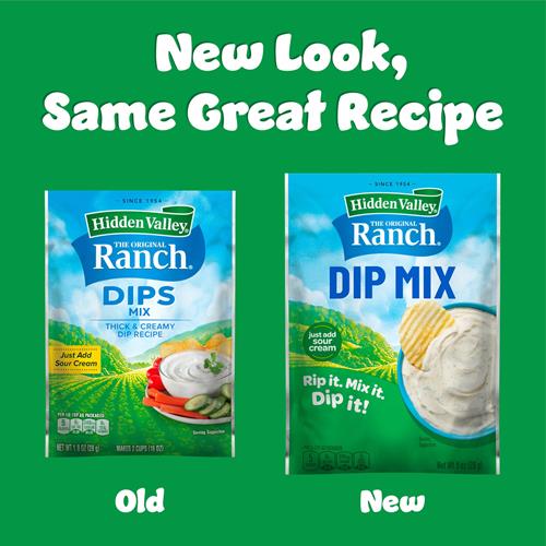 Hidden Valley Original Ranch Dip Mix, 1 Ounce (Package May Vary)