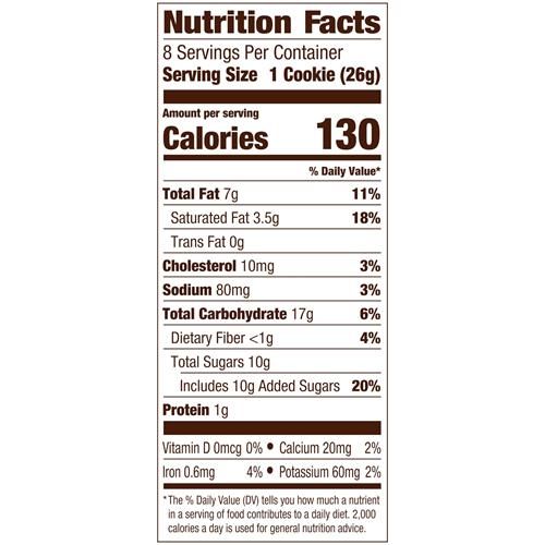 Pepperidge Farm Sausalito Crispy Milk Chocolate Macadamia Nut Cookies, 7.2 Oz Bag (8 Cookies)