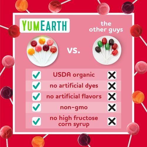 Yumearth Organic Pops Variety Pack, 40 Fruit Flavored Favorites Lollipops, Allergy Friendly, Gluten Free, Non-Gmo, Vegan, No Artificial Flavors Or Dyes