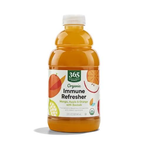 Whole Foods Market Juice Mango Apple Orange Baobab Organic, 32 Fl Oz