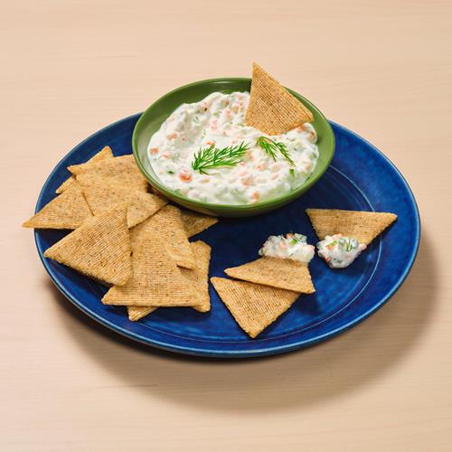 Triscuit Thin Crisps Sour Cream & Onion Whole Grain Wheat Crackers, Lunch Snacks, Snack Crackers, 7.1 Oz