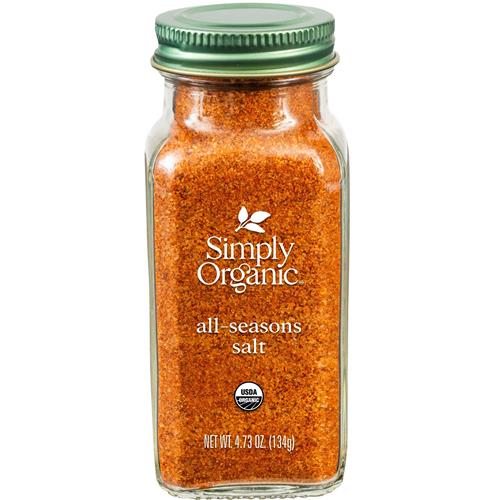 Simply Organic All-Seasons Salt, Certified Organic, 4.73 Oz Container