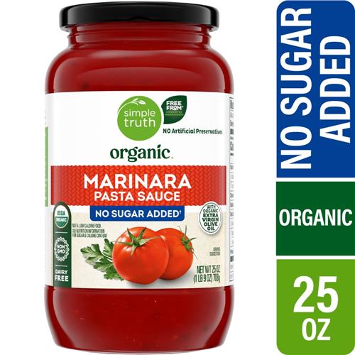 Simple Truth Organic Marinara Pasta Sauce 25 oz