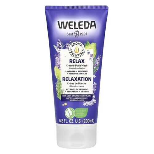 Weleda Aroma Essentials Relax Creamy Body Wash, Parabens Free, 6.8 Fluid Ounce (Pack Of 1)