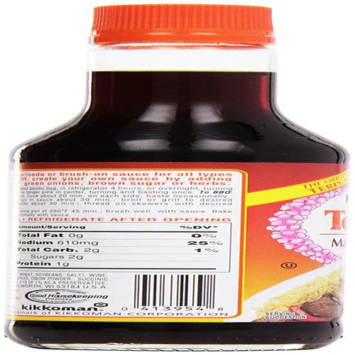 Kikkoman Teriyaki Marinade & Sauce, 10 Oz