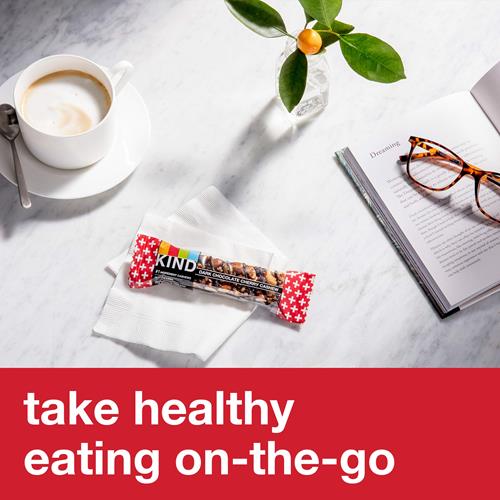 Kind Nut Bars, Dark Chocolate Cherry Cashew, Healthy Snacks, Gluten Free, 4G Protein, 12 Count