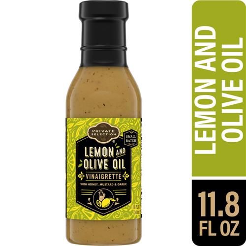 Private Selection Lemon and Olive Oil Vinaigrette Salad Dressing 11.8 fl oz