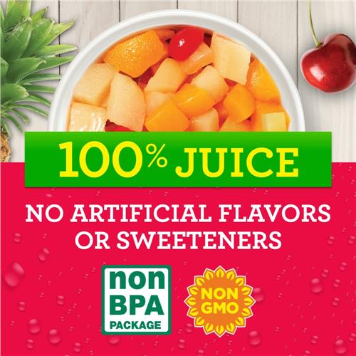 Kroger Cherry Mixed Fruit Cups in 100% Juice 8 ct / 4 oz