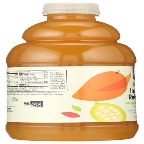 Whole Foods Market Juice Mango Apple Orange Baobab Organic, 32 Fl Oz