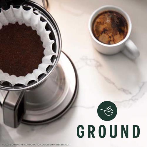Starbucks Ground Coffee, Mocha Flavored Coffee, Naturally Flavored, 100% Arabica, 1 Bag (11 Oz)