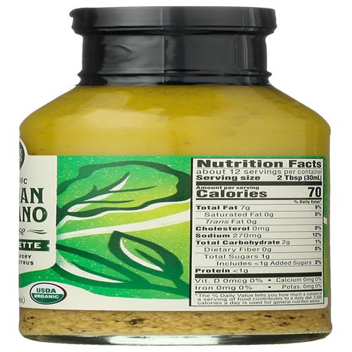 Whole Foods Market Organic Italian Romano Vinaigrette, 12 Oz