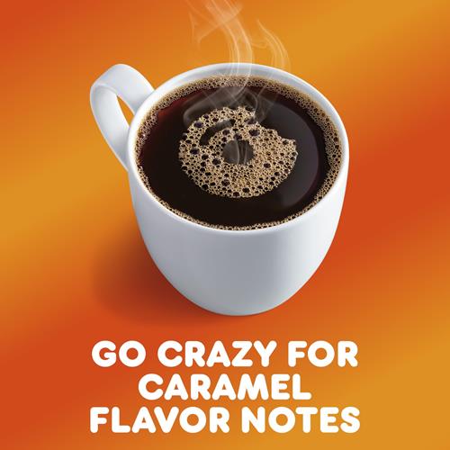 Dunkin’ Caramel Me Crazy Flavored Coffee, 10 Keurig K-Cup Pods