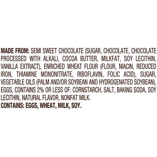 Pepperidge Farm Milano Double Dark Chocolate Cookies, 7.5 Oz Bag (15 Cookies)