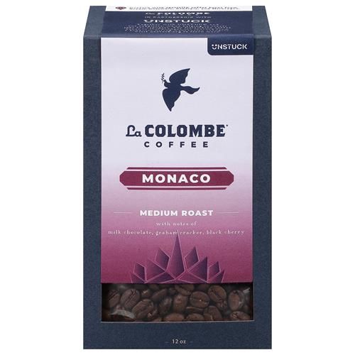 La Colombe Monaco Medium Roast Whole Bean Coffee - Notes Of Milk Chocolate, Graham Cracker, Black Cherry, 12 Ounce (Pack Of 1)