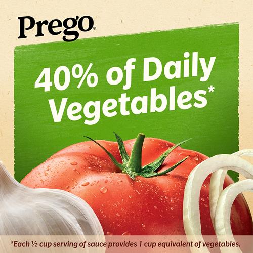 Prego Chunky Tomato With Garlic And Onion Pasta Sauce, 24 Oz Jar