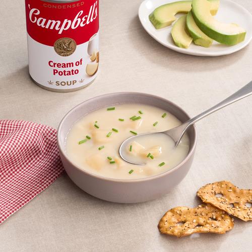 Campbells Condensed Cream Of Potato Soup, 10.5 Ounce Can