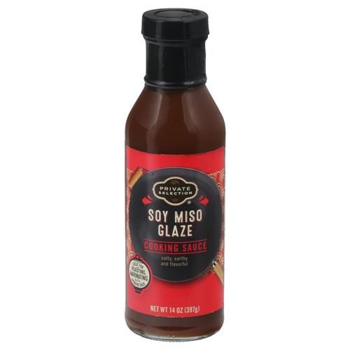 Private Selection Soy Miso Glaze Cooking Sauce 14 oz