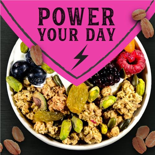 Kroger Mixed Berry Protein Granola Cereal Clusters 11 oz