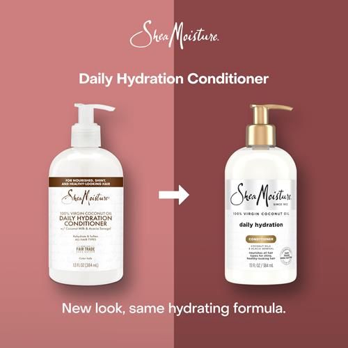 Sheamoisture 100% Virgin Coconut Oil Daily Hydration Conditioner, 13 Ounce